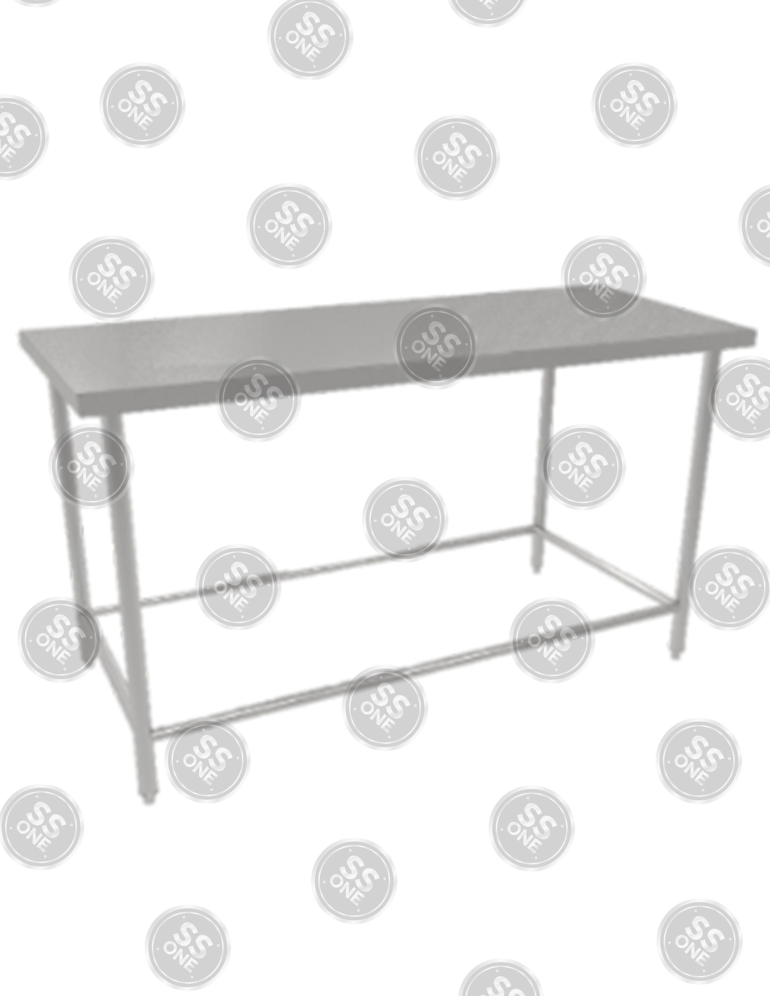 WORK TABLE MINUS PLAIN TOP BRACING